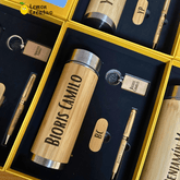 Box Gift | Termo Smart, Lapicero, Memoria USB y Llavero - Lemon Creativo